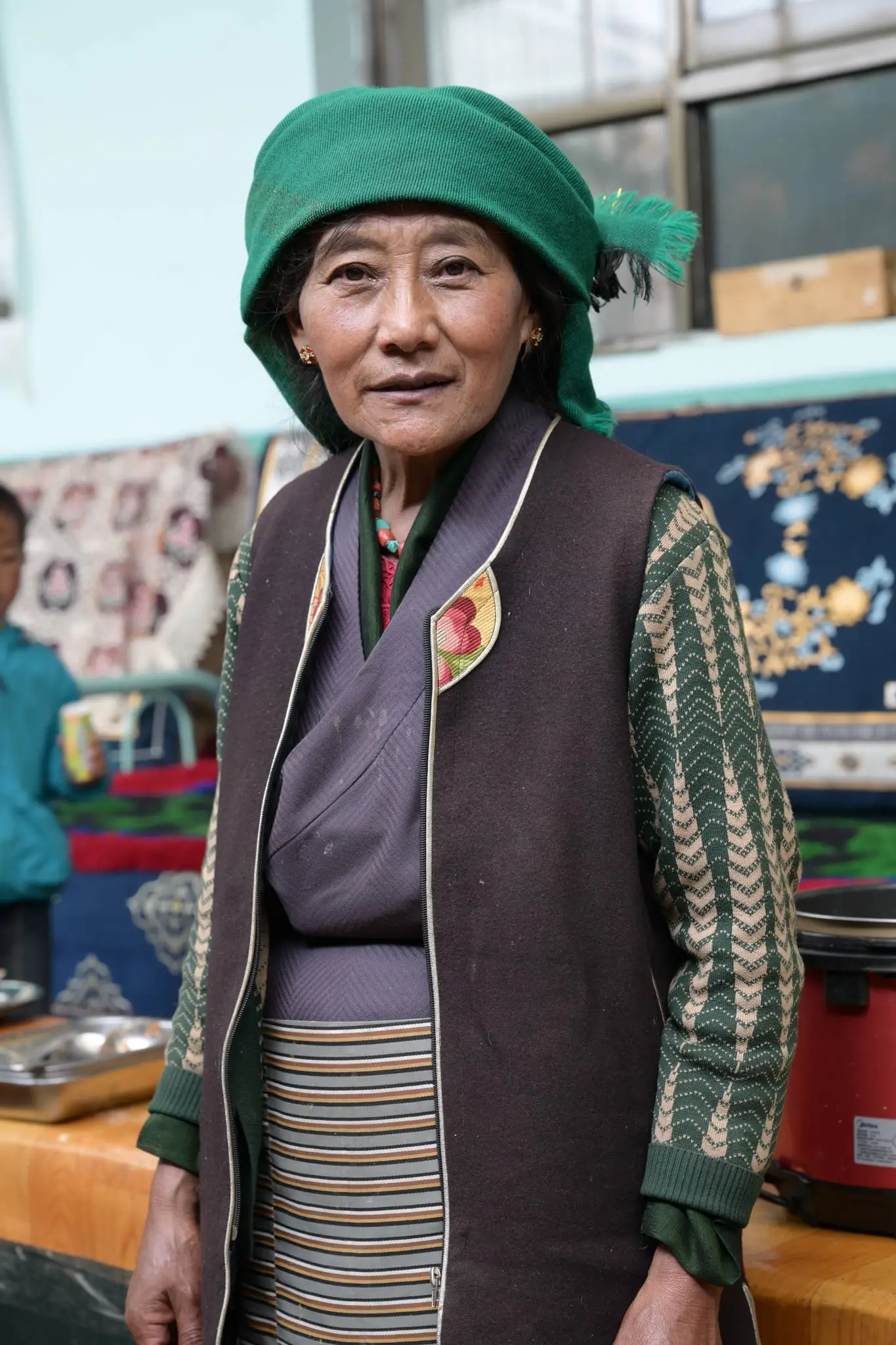 Tibetan host family home
