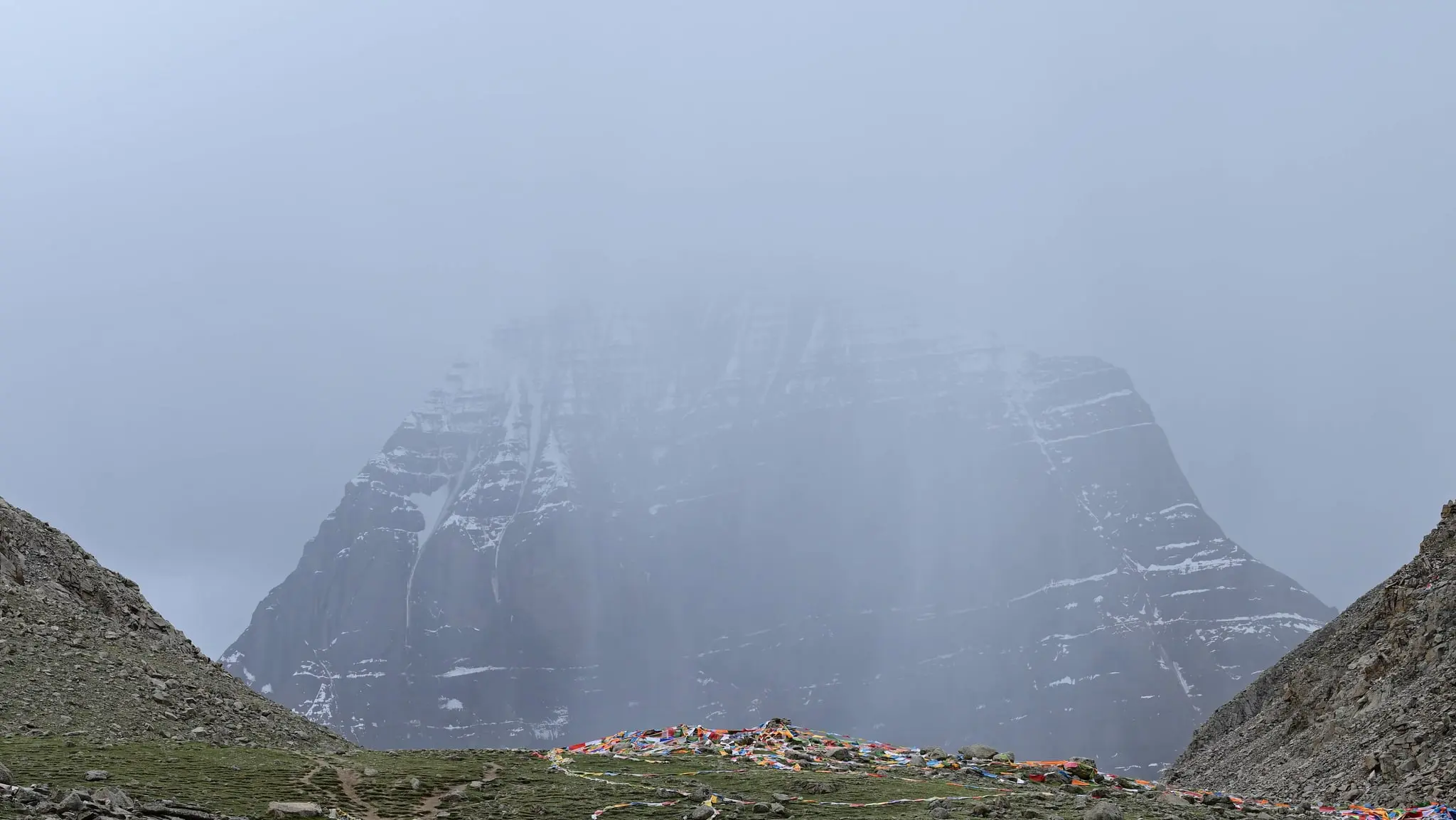 Storm hit on Mt Kailash