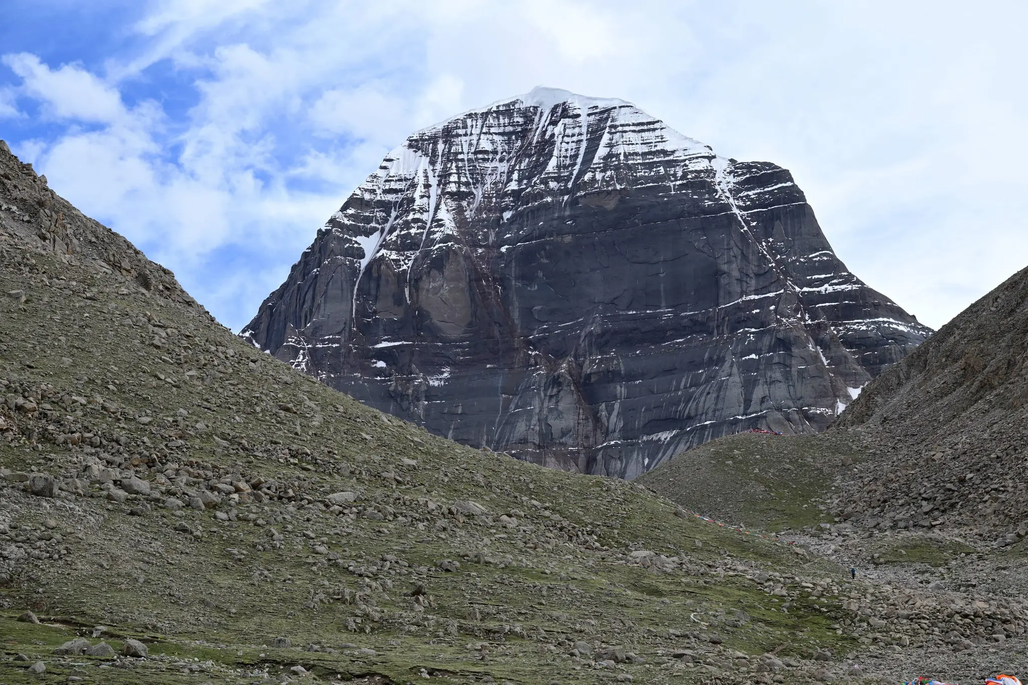 Mt Kailash soon after the storm